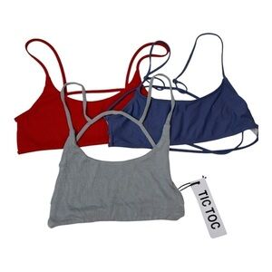 Strappy Bikini Top size small